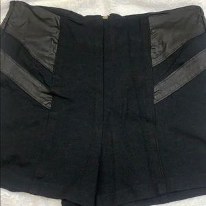 Size small Black high waist shorts